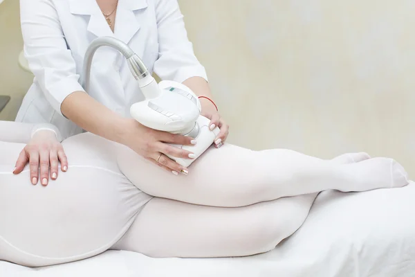 Massage pregnant woman — Stock Photo, Image