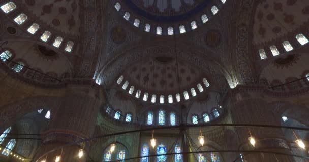 İstanbul 'daki Mavi Cami — Stok video