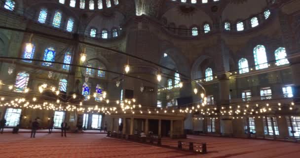 Błękitny Meczet w Stambule — Wideo stockowe