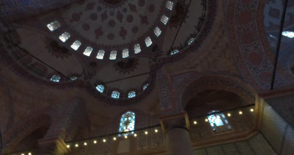 İstanbul 'daki Mavi Cami — Stok video