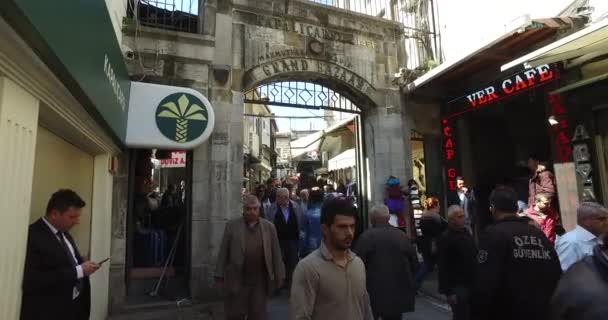 Grand bazaar i istanbul — Stockvideo