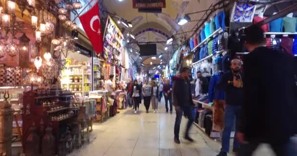 Grand Bazaar a Istanbul — Video Stock
