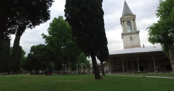 Palacio Topkapi antiguo otomano — Vídeo de stock