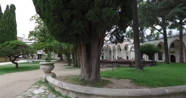 Topkapi palác starověký Osmanská — Stock video