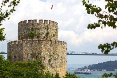 Istanbul'daki eski Rumeli Hisarı,