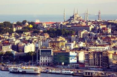 Galata Kulesi 'nden İstanbul Panoraması