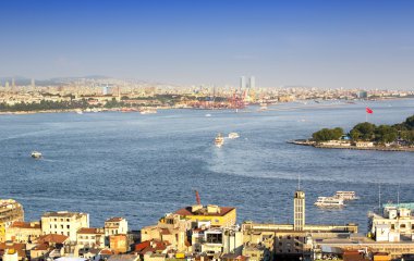 Galata Kulesi 'nden İstanbul Panoraması