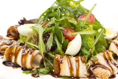 yeşil sebze salatası 