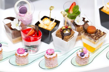 plastik bardak Mini kanepeler 