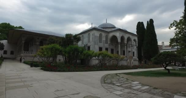 Το παλάτι Τοπ Καπί αρχαία Οθωμανούς σουλτάνους — Αρχείο Βίντεο
