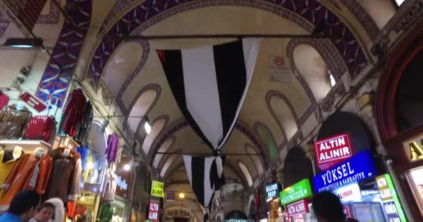 Grand Bazaar in Istanbul — Stock Video