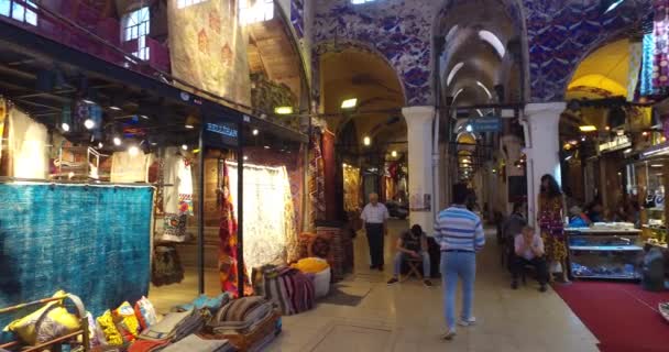 Grand bazaar i istanbul — Stockvideo