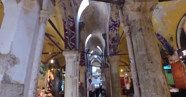 Grand Bazaar in Istanbul — Stock Video