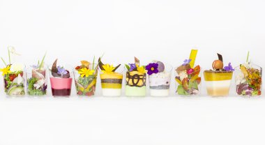 plastik bardak Mini kanepeler 