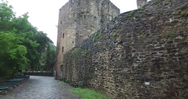 Стародавня фортеця Румелі в Стамбулі — стокове відео