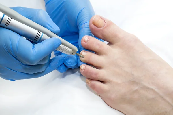 Process of pedicure — Stock Photo, Image