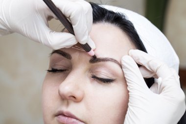 Mikrobleyding kaşlar iş akışı 