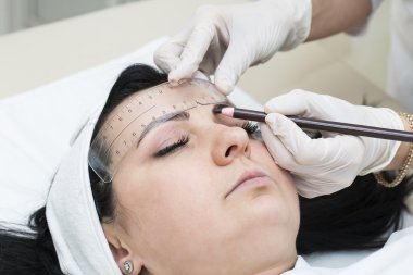 Mikrobleyding kaşlar iş akışı 