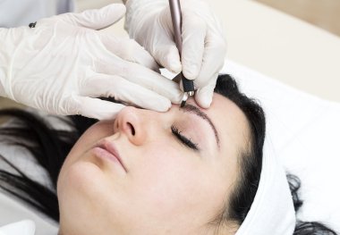 Mikrobleyding kaşlar iş akışı 