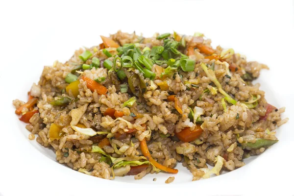 Pilaf with vegetables — Stock Photo, Image
