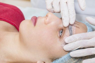 Mikrobleyding kaşlar iş akışı 