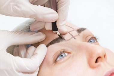 Mikrobleyding kaşlar iş akışı 