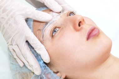 Mikrobleyding kaşlar iş akışı 