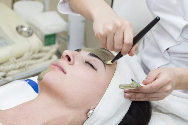 Process of massage and facials — Stock Photo, Image