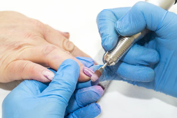 Process of pedicure — Stock Photo, Image