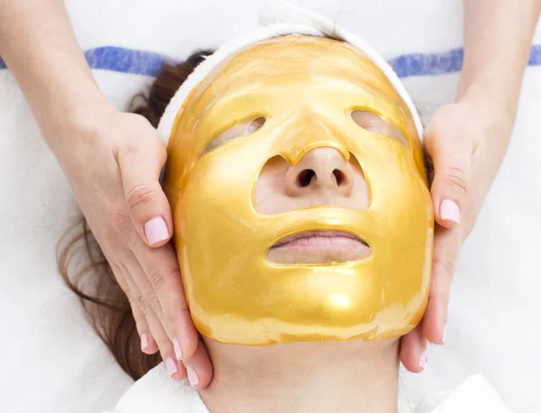 Procedure Female Cosmetic Mask Chistak Face Beauty Salon — 스톡 사진