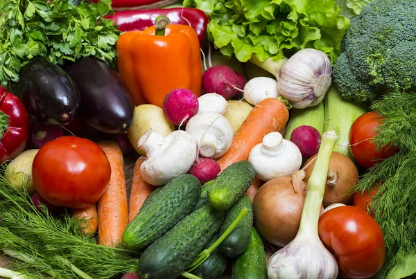 Background of fresh vegetables — Stock Photo, Image