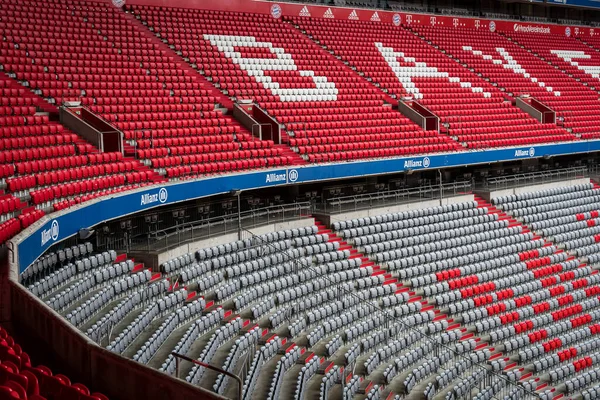 München Deutschland November 2018 Das Innere Des Heimstadions Allianz Arena — Stockfoto