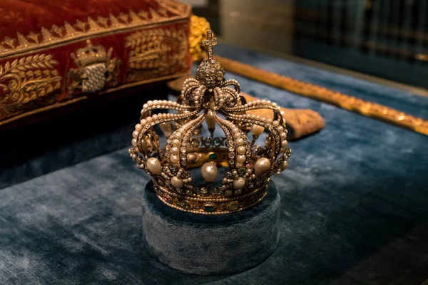Munich Alemanha Novembro 2018 Valores Artefatos Tesouro Dos Reis Bávaros — Fotografia de Stock