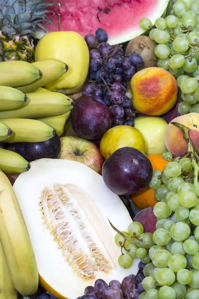 Background of fresh fruits — Stock Photo, Image