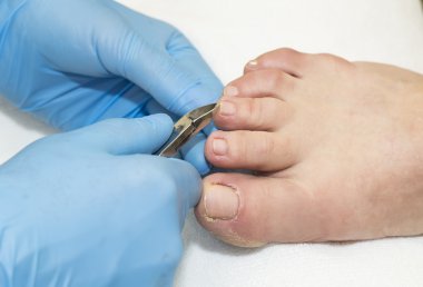 Güzellik Salonu bir pedikür süreci