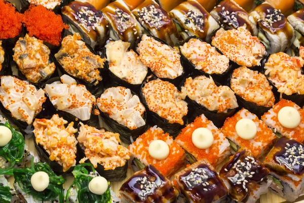 Marisco sushi japonés — Foto de Stock