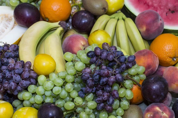 Background of fresh fruits — Stock Photo, Image