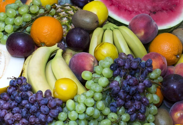 Fondo de frutas frescas — Foto de Stock