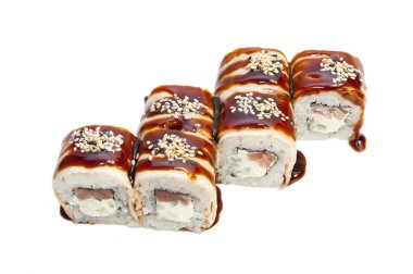 sushi lezzetli deniz ürünleri
