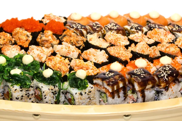 Sushi lezzetli deniz ürünleri — Stok fotoğraf