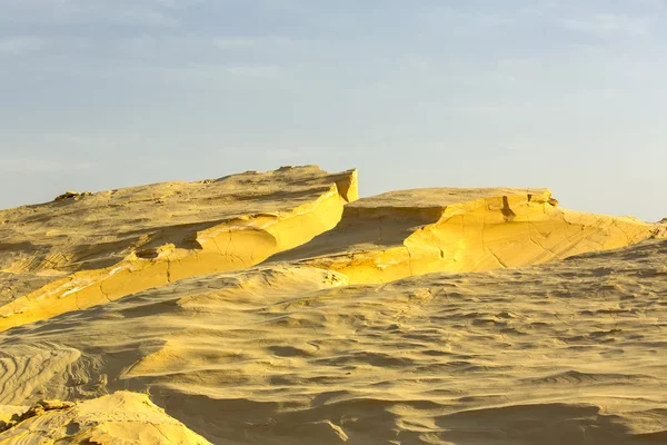 African desert sand dunes — Stock Photo, Image