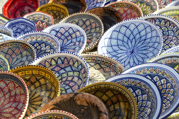 Traditional Tunisian ceramics — Stock Photo, Image