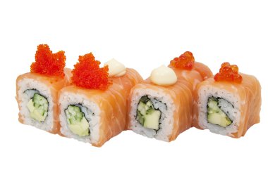 sushi lezzetli deniz ürünleri