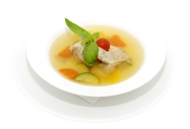 sebze çorbası yaptım