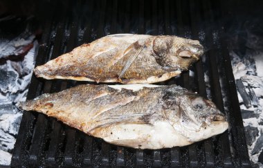 ızgara balık pişirme