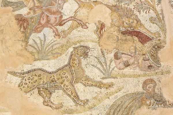 Древнеримская мозаика — стоковое фото