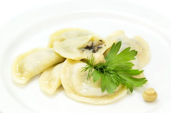 Nepalese food momo — Stock Photo, Image