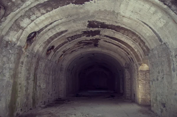 Old tunnel of stone