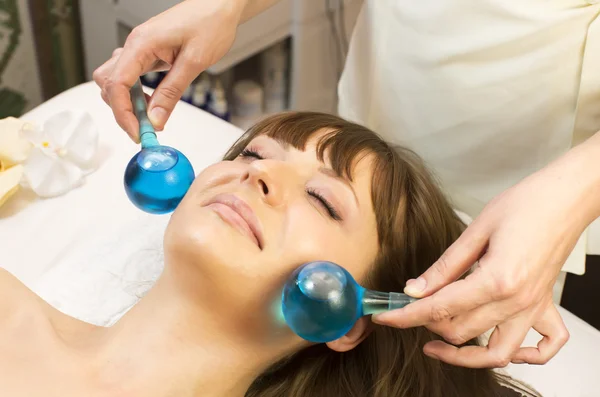 Massage and facial peels — Stock Photo, Image