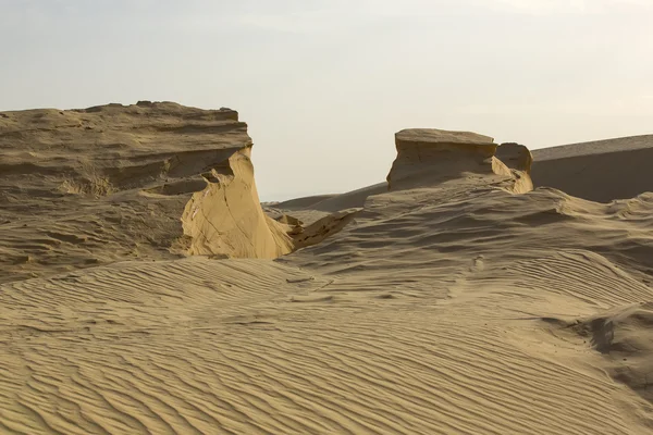 African desert sand dunes — Stock Photo, Image